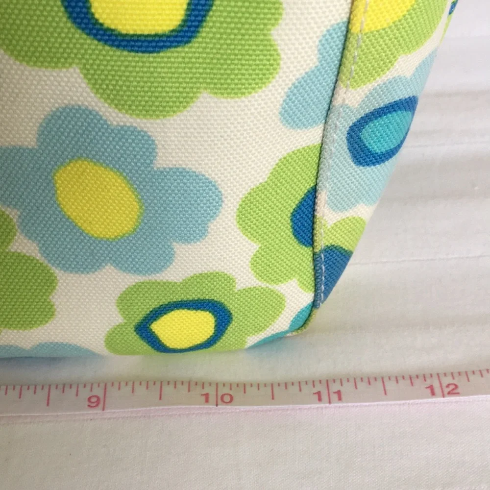 Jim Thompson Multicolor Floral Canvas Handbag - Picture 10 of 15